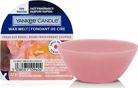 Yankee Candle Fresh Cut Roses Duftwachs, 22g