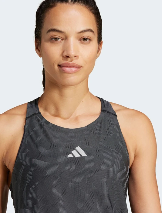 adidas Ultimate Running Engineered Climacool Laufshirt ärmellos schwarz (Herren)