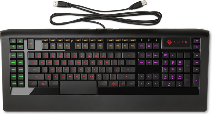 HP Omen Keyboard with SteelSeries, USB, DE