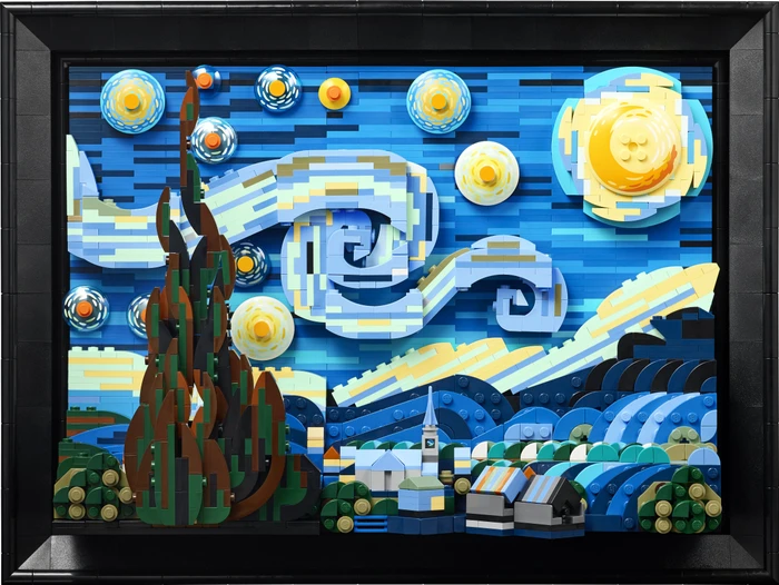 LEGO Ideas - Vincent van Gogh - Sternennacht