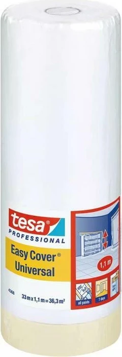 tesa Professional 4368 Easy Cover universal Abdeckfolie 33x1.1m