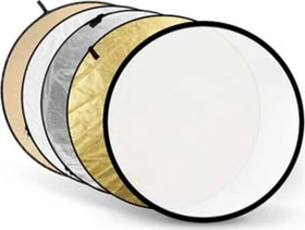 Godox Collapsible 5-in-1 Reflector Disc Gold, Silber, Soft-Gold, Weiß, Transluzent RFT-06 80cm