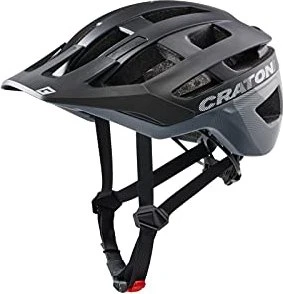 Cratoni AllRace Helm black/grey matt