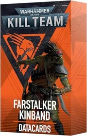 Games Workshop Warhammer 40.000 Kill Team - Datenkarten: Farstalker Kinband (EN)