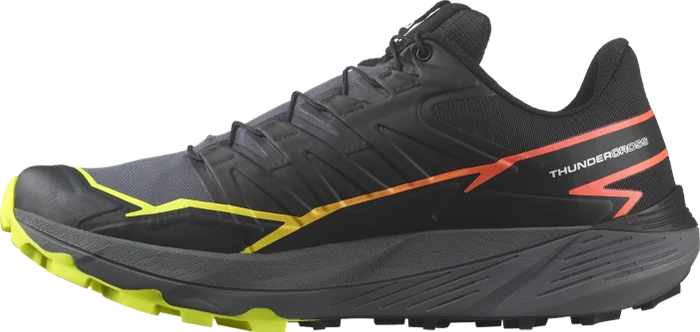 Salomon Thundercross black/quiet shade/fiery coral (Herren)