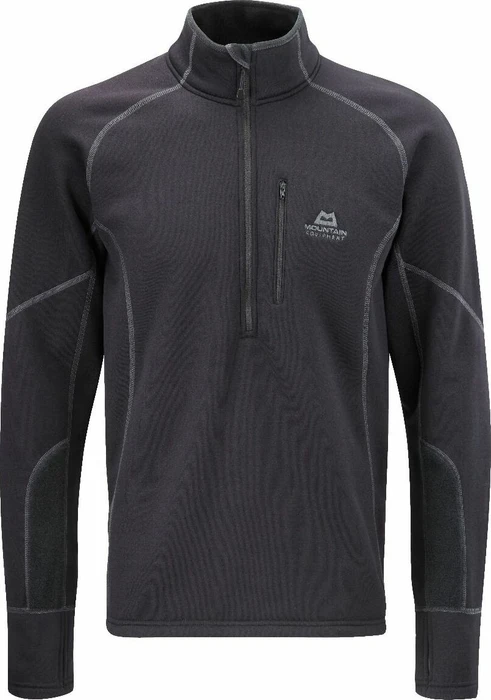 Mountain Equipment Couloir Zip-T Funktionsshirt langarm schwarz (Herren)