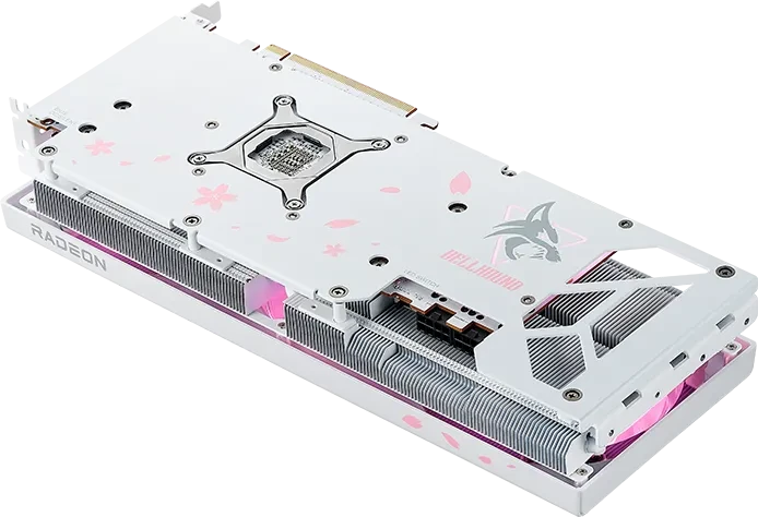 PowerColor Hellhound Sakura Radeon RX 7800 XT, 16GB GDDR6, HDMI, 3x DP