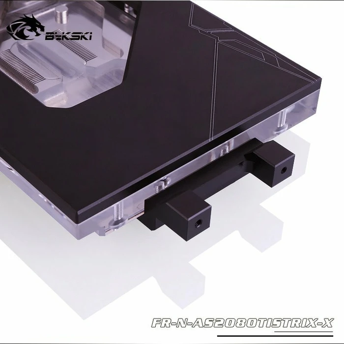 Bykski NVIDIA RTX 2080 ASUS Strix mit Backplate, schwarz