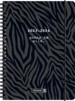 Brunnen Schülerkalender Wochenkalender 2023/2024, 170x240mm, Motiv Wild, 104 Blatt