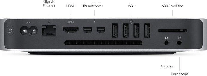 Apple Mac mini, Core i5-4260U, 8GB RAM, 500GB HDD [Late 2014]