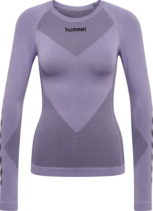 hummel Seamless First Jersey Funktionsshirt langarm lavender (Damen)