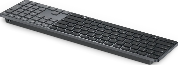 Dell Pro 7 Slim Wireless Keyboard, grau, USB/Bluetooth, DE