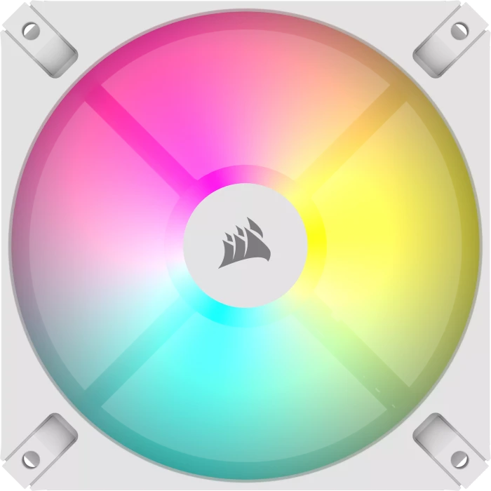 Corsair AR Series iCUE AR120 Digital RGB, weiß, LED-Steuerung, 120mm, 3er-Pack