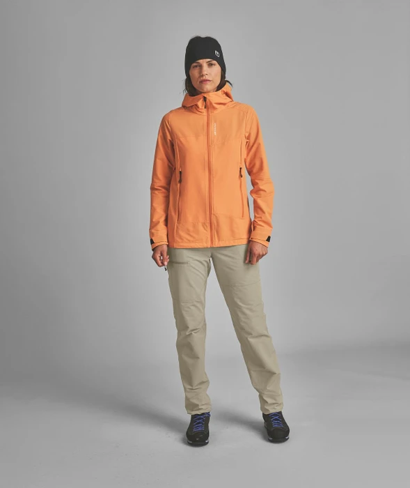Ortovox Seceda Softshell Hose lang dark linen (Damen)