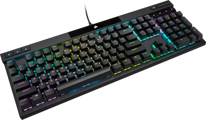 Corsair Gaming K70 RGB PRO, MX SPEED RGB Silver, USB, DE