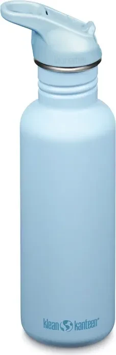 Klean Kanteen Classic Flip Sport Cap Trinkflasche 532ml clear sky