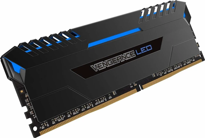 Corsair Vengeance LED blau UDIMM 32GB Kit, DDR4-3000, CL16-18-18-36