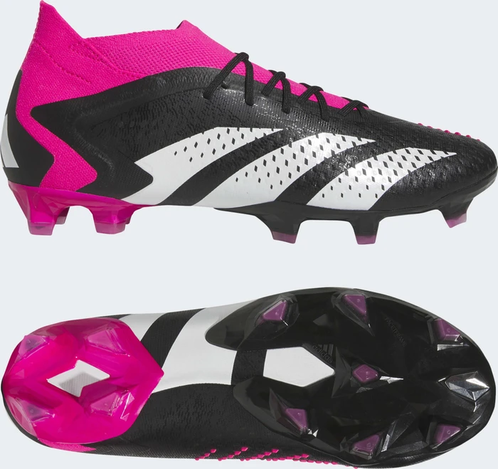adidas Predator Accuracy.1 FG core black/cloud white/team shock pink 2