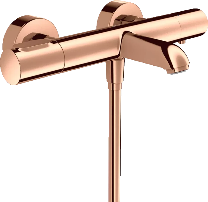 Hansgrohe Axor Citterio M Wannenthermostat Aufputz polished red gold