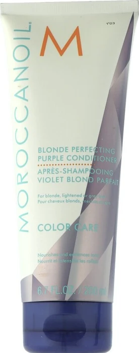 Moroccanoil Color Care Blonde Perfecting Purple Conditioner, 200ml