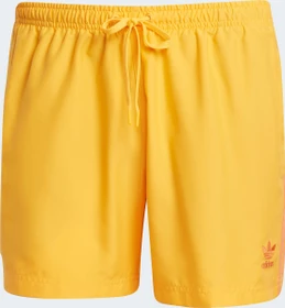 adidas Adicolor 3-Streifen 5-Inch Badeshorts real gold (Herren)