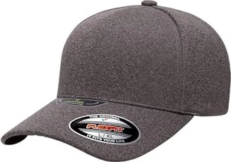 Flexfit 1 10 Premium Snapback Kappe heather grey