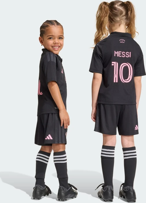 adidas Inter Miami CF Messi 2026/2027 Auswärtsausrüstung kurzarm (Junior)