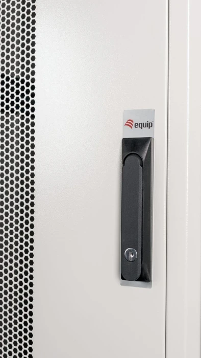 Equip Basic Flex 19" Netzwerkschrank 42HE, montiert, Gitternetztür, RAL 7035, 1000mm tief (EBF-42-8010-G-CCAA) – Bild 6