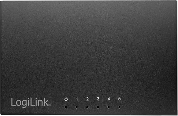LogiLink NS200 Desktop Gigabit Switch, 5x RJ-45