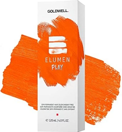 Goldwell Elumen Play temporäre Haarfarbe juicy orange, 120ml