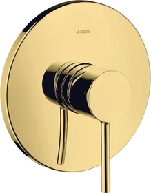 Hansgrohe Axor Starck Einhebel-Brausemischer Unterputz mit Pingriff polished gold optic