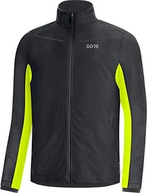 Gore Wear R3 Partial Gore-Tex Infinium Laufjacke black/neon yellow (Herren)