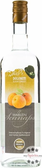 Dolomiti Marillen Schnaps 1l