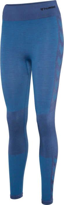 hummel CLEA Seamless Tight Hose lang riviera (Damen)