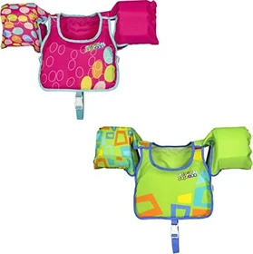 Bestway Swim Safe ABC Flügel Schwimmweste 3-6 Jahre green/pink (Junior)