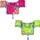 Bestway Swim Safe ABC Flügel Schwimmweste 3-6 Jahre green/pink (Junior) (32174-26)