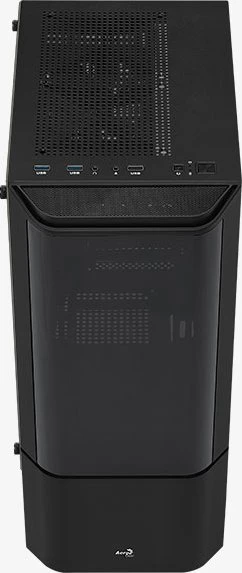 AeroCool Quantum [V1], schwarz, Glasfenster