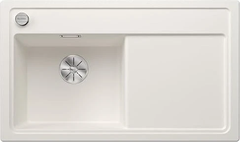 Blanco Zenar 45 S InFino Becken links mit Ablauffernbedienung weiß