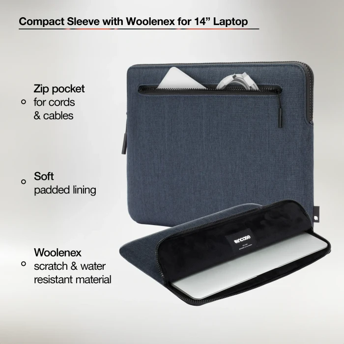 Incase Incase Compact Sleeve for 14" Laptops, blau