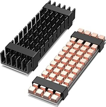Graugear G-M2HS02, Cooling Kit Kupfer/Aluminum für M.2 2280 SSD, schwarz