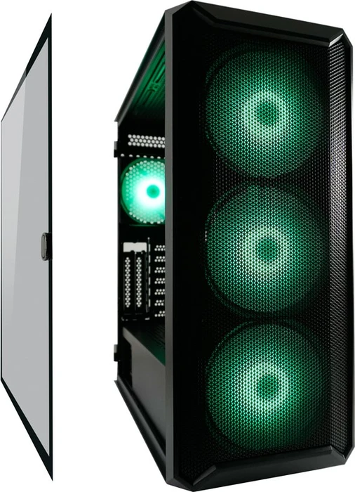 LC-Power Gaming 804B Obsession_X, Glasfenster