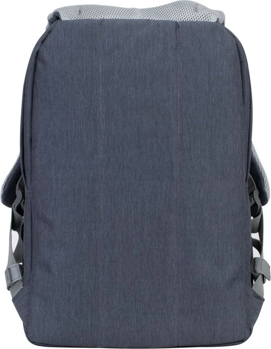 RivaCase Prater anti-theft Laptop Rucksack 17.3", Dark Grey