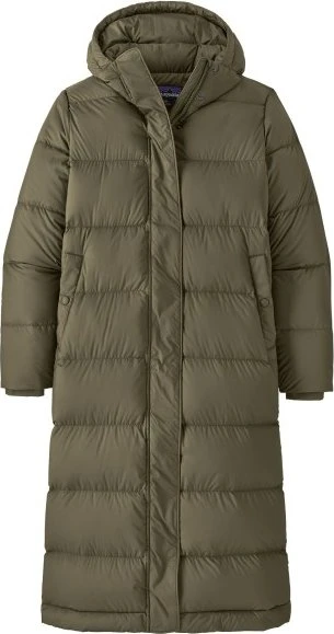 Patagonia Silent Down Long Funktionsmantel basin green (Damen)
