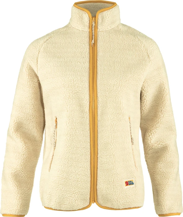 Fjällräven Vardag Pile Fleece Jacke chalk white (Damen)