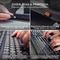Cherry Stream Keyboard Ultimate, schwarz, LEDs weiß, USB/Bluetooth, DE Vorschaubild