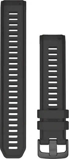 Garmin Ersatzarmband 22mm Silikon für Instinct 2 graphite