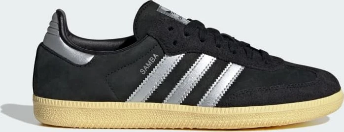 adidas Samba OG core black/matte silver/almost yellow