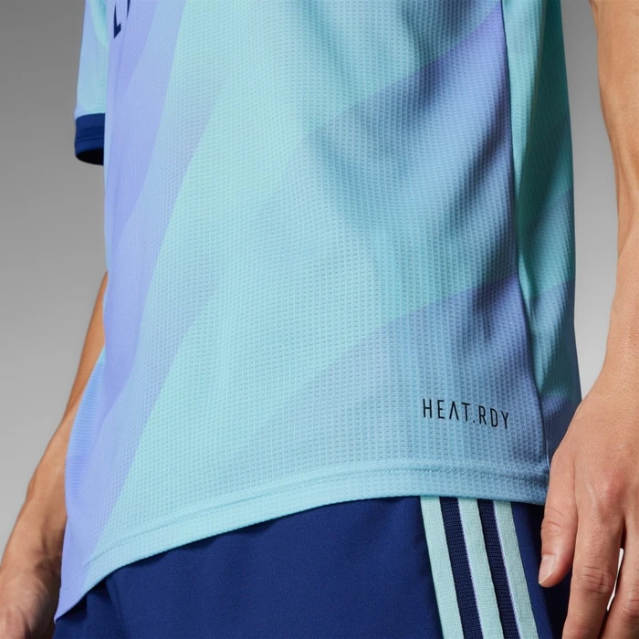 adidas FC Arsenal Authentic 2024/2025 Ausweichtrikot clear aqua/light flash purple (Herren)