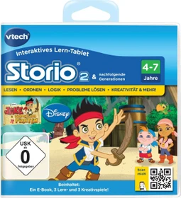 VTech Storio 2 Spiel Jake und die Nimmerland Piraten