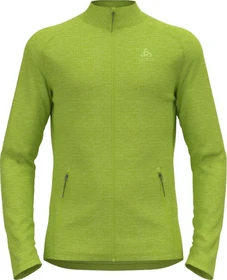Odlo Tencia Mid Layer Jacke sharp green melange (Herren)
